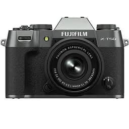 Цифровий фотоапарат Fujifilm X-T50 + XC 15-45mm F3.5-5.6 Kit Charcoal silver (16828923)
