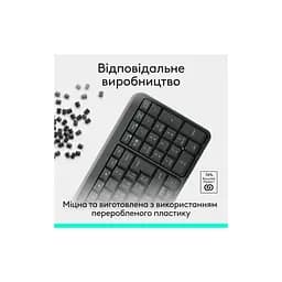 Клавіатура Logitech K250 Bluetooth/Wireless UA Graphite (920-013822) - мініатюра 6