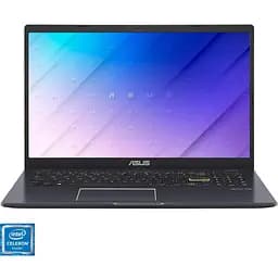 Ноутбук ASUS E510MA с процессором Intel Celeron N4020 2.80 GHz, 15.6", HD, 8GB DDR4, 256GB SSD, Intel UHD графикой 600, No OS, Star черный