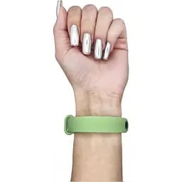Силіконовий ремінець BeCover для Xiaomi Mi Smart Band 9 Light Green (711962) - мініатюра 5