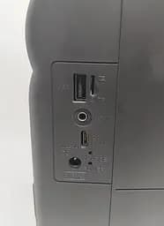 Акумуляторний радіоприймач Fepe FP-25-S USB TF Bluetooth із сонячною панеллю та ліхтариком - мініатюра 5