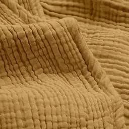 Комплект постільної білизни Cosas Mustard Євро муслін гірчичний (Muslin_08Mustard_El-08Mustard_200) - мініатюра 12