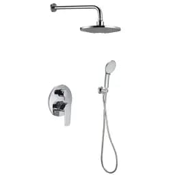 Душова система прихованого монтажу Troya BGX21-A189 зі змішувачем Хром 30412