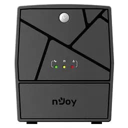 Джерело безперебійного живлення nJoy Keen 2000 (UPLI-LI200KU-CG01B) Lin.int. AVR 4 x евро USB пластик (Keen 2000 USB) - мініатюра 2