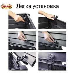 Компостер GRAF Eco King зелений 600 л (627001) - мініатюра 4