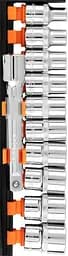 Neo Tools Набір торцевих головок, 12шт, 1/2", тріскачка 90 зубців, CrV - мініатюра 2