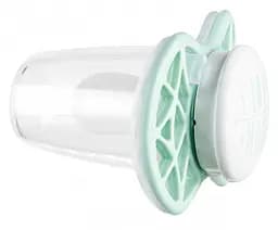 Силіконова симетрична пустушка Nuvita Air55 Cool I Love Mum, 0+ міс., м'ятний (NV7065SG) - мініатюра 2
