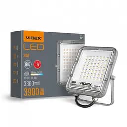 LED прожектор PREMIUM VIDEX F2 30W 5000K AC/DC12-48V