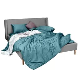 Комплект постільної білизни Ideia Сатин євро 200х220 см (8-36083_м’ята)