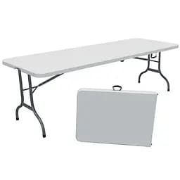 Стіл складаний переносний Hanert 180х74x74 White (O9) - мініатюра 2