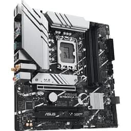 Материнська плата Asus Prime B760M-A WIFI s1700 B760 4xDDR5 M.2 HDMI DP Wi-Fi BT mATX - мініатюра 3