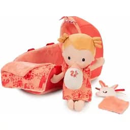 Мягкая кукла в люльке Lilliputiens Лина (83375)