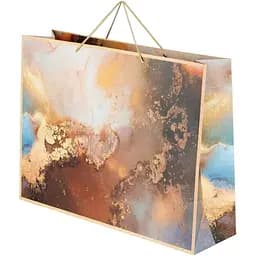 Пакет подарунковий 1610XL Коричневий