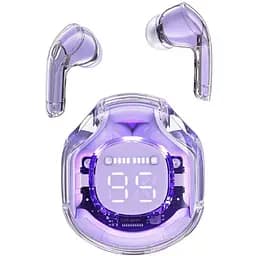 Навушники бездротові Acefast TWS T8 вакуумні фіолетовий