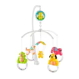 Карусель на ліжечко, заводна, музична, підвіски-брязкальця 5 шт., 5 видів, 32x25x5 см