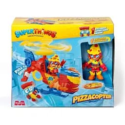 Игровой набор Пиццакоптер-S вертолет казум-кид фигурка SuperThings 8х20х18 см det0015559