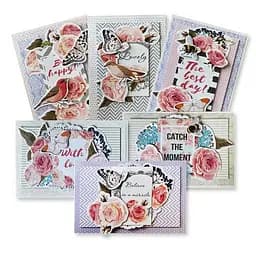 Набір для створення вітальних листівок "Catch the moment" Fabrika Decoru FDGCK-039, 6 шт