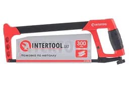 Ножівка ручна Intertool по металу 300 мм алюмінієва ручка HT-3304 - мініатюра 4