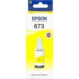 Чорнило контейнер EPSON 673 Yellow L800/L810/L850/L1800 70ml (C13T67344A)