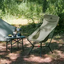 Стілець складаний ультралегкий Naturehike CNK2550JJ013 Yamami YL01 оливковий - мініатюра 6