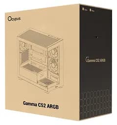 Корпус OCYPUS GAMMA C52 BK ARGB (GAMMA-C52-BKD300XX-GL) Без БП - мініатюра 12