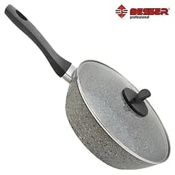 Сковорода Granite 26 см з кришкою 10332