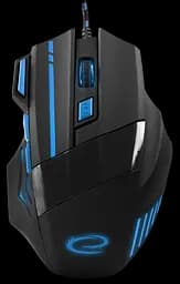 Миша Esperanza MX201 WOLF Blue Black (EGM201B)