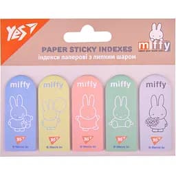 Індекси паперові Yes Miffy 55х22 мм 100 шт. (170440)