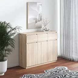 Комод Vays в спальню, современный, без ручек R-33 Дуб Сонома