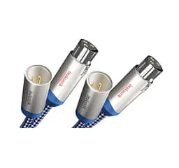 Межблочный аудиокабель балансный 2 XLR male - 2 XLR female Inakustik Premium XLR Audio Stereo 1.5m