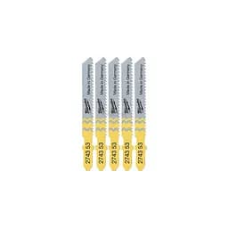 Полотна для лобзиків T101DP MILWAUKEE, 75х4,0мм, (5шт), (деревина, прямий різ) - мініатюра 2