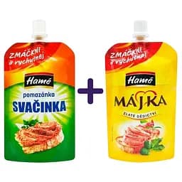 Набор Нame: паштет Перекус Нame пауч 90 г + паштет Чешский Majka Нame пауч 90 г