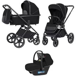 Универсальная коляска-книга Carrello Ultimo CRL 6519 3в1 Sable Black