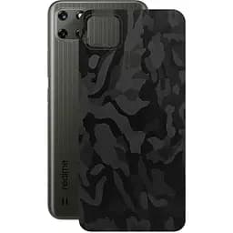 Захисна плівка StatusSKIN для Realme C25Y 2021 Корпус Вініл Камуфляж чорний