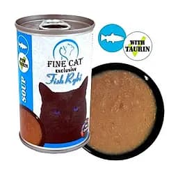 Суп для котів з рибою Fine Cat 158г