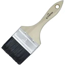 Кисточка для лака Сталь 3" натуральный ворс (94996)