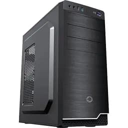 Корпус GameMax MT-526-NP U3-TYC Black, без БП, Mid Tower, ATX/Micro ATX/Mini ITX, 1хUSB 3.0, Type-C, 1x120mm FAN, 417x200x425 мм