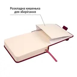 Скетчбук  Santi  для графіки 10×15 см 100 аркушів сливовий (743359) - мініатюра 4