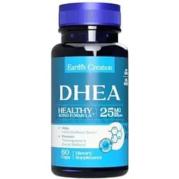 Дегидроэпиандростерон Earth‘s Creation DHEA 25 mg, 60 капсул