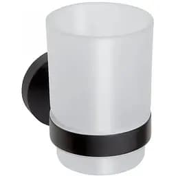 Склянка з тримачем Bemeta Dark 104110010 білий