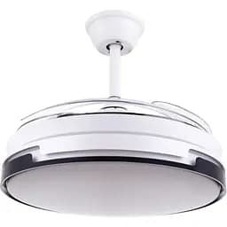 Люстра Brille вентилятор с пультом LED 72W WW WH (BKL-903S/2)