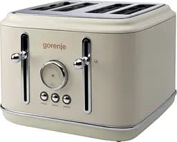 Тостер , 950Вт, пластик + металл, бежевий Gorenje teh0025677 - мініатюра 3