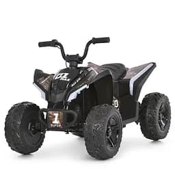 Квадроцикл дитячий 2 мотора 35W акумулятор 12V7-9Ah Bluetooth MP3 USB EVA колеса шкіряне сидіння камуфляж (M 6283EL-18)
