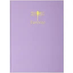 Книга канцелярська Buromax Favourite Pastel 96 аркушів в клітинку А4 бузкова (BM.2400-426)