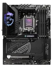 Материнська плата AM5 MSI MPG X870E CARBON WIFI, X870E, 4xDDR5, Int.Video (CPU), 4xSATA3, 4xM.2, 2xPCI-E 5.0x16, 1xPCI-E 4.0x16, ALC40 8126 5G + Realtek 8125 2.5G, HDMI/2xType-C, ATX - мініатюра 2