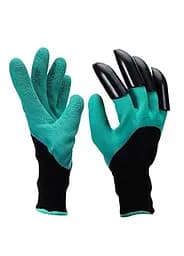 Садові рукавички з кігтями Garden Genie Gloves для копання та посадки