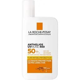 Сонцезахисний флюїд La Roche-Posay Anthelios UVA 400 для чутливої шкіри обличчя SPF 50+ 50 мл (MB459200)