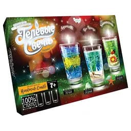 Комплект креативної творчості "Гелеві свічки" Danko Toys GS-02 GS-02-02