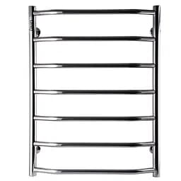 Водяна рушникосушка Unio LT W 700-500-7 Драбинка Трапеція, Хром