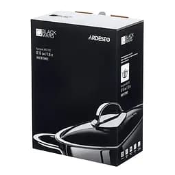 Каструля Ardesto Black Mars зі скляною кришкою 1.8 л (AR0718S) - мініатюра 7